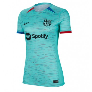 Barcelona Koszulka Trzecia damskie 2023-24 Krótki Rękaw