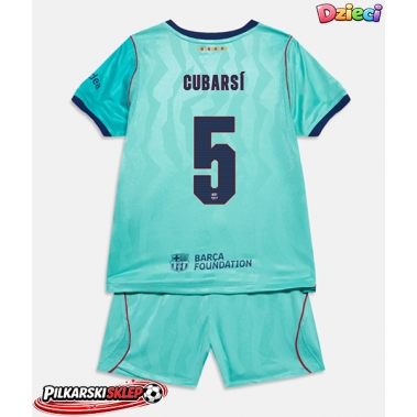 Barcelona Pau Cubarsi #5 Koszulka Trzecia dzieci 2026-27 Krótki Rękaw (+ krótkie spodenki)
