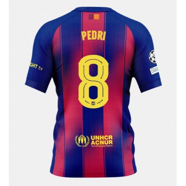 Barcelona Pedri Gonzalez #8 Koszulka Podstawowa 2025-26 Krótki Rękaw Barcelona Pedri Gonzalez #8 Koszulka Podstawowa 2025-26 Krótki Rękaw