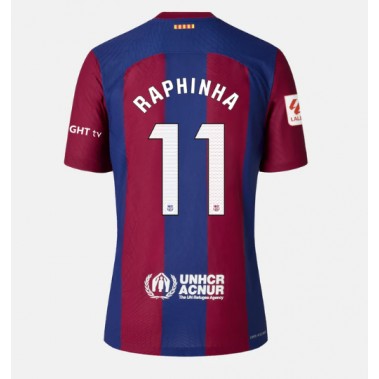 Barcelona Raphinha Belloli #11 Koszulka Podstawowa damskie 2023-24 Krótki Rękaw