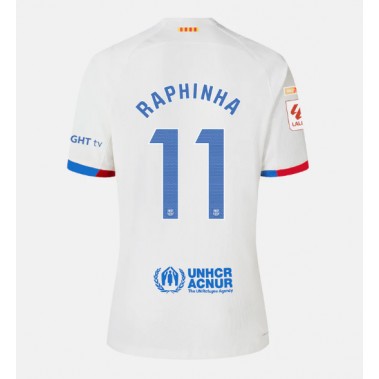 Barcelona Raphinha Belloli #11 Koszulka Wyjazdowa 2023-24 Krótki Rękaw