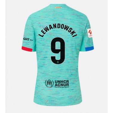 Barcelona Robert Lewandowski #9 Koszulka Trzecia 2023-24 Krótki Rękaw
