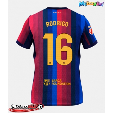 Barcelona Rodri Hernandez #16 Koszulka Podstawowa 2026-27 Krótki Rękaw