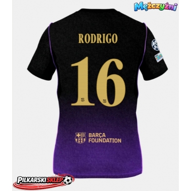 Barcelona Rodri Hernandez #16 Koszulka Wyjazdowa 2026-27 Krótki Rękaw