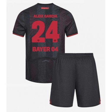Bayer Leverkusen Aleix Garcia #24 Koszulka Podstawowa dzieci 2025-26 Krótki Rękaw (+ krótkie spodenki) Bayer Leverkusen Aleix Garcia #24 Koszulka Podstawowa dzieci 2025-26 Krótki Rękaw (+ krótkie spodenki)