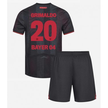 Bayer Leverkusen Alejandro Grimaldo #20 Koszulka Podstawowa dzieci 2025-26 Krótki Rękaw (+ krótkie spodenki) Bayer Leverkusen Alejandro Grimaldo #20 Koszulka Podstawowa dzieci 2025-26 Krótki Rękaw (+ krótkie spodenki)