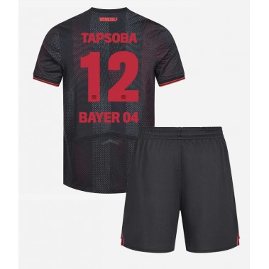Bayer Leverkusen Edmond Tapsoba #12 Koszulka Podstawowa dzieci 2025-26 Krótki Rękaw (+ krótkie spodenki) Bayer Leverkusen Edmond Tapsoba #12 Koszulka Podstawowa dzieci 2025-26 Krótki Rękaw (+ krótkie spodenki)