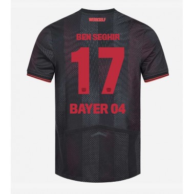 Bayer Leverkusen Eliesse Ben Seghir #17 Koszulka Podstawowa 2025-26 Krótki Rękaw