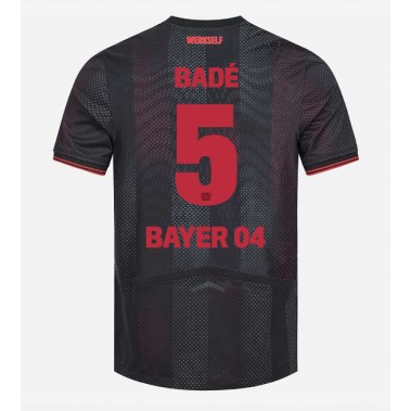 Bayer Leverkusen Loic Bade #5 Koszulka Podstawowa 2025-26 Krótki Rękaw Bayer Leverkusen Loic Bade #5 Koszulka Podstawowa 2025-26 Krótki Rękaw