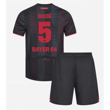 Bayer Leverkusen Loic Bade #5 Koszulka Podstawowa dzieci 2025-26 Krótki Rękaw (+ krótkie spodenki) Bayer Leverkusen Loic Bade #5 Koszulka Podstawowa dzieci 2025-26 Krótki Rękaw (+ krótkie spodenki)