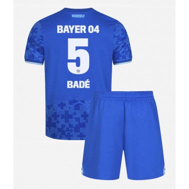 Bayer Leverkusen Loic Bade #5 Koszulka Trzecia dzieci 2025-26 Krótki Rękaw (+ krótkie spodenki) Bayer Leverkusen Loic Bade #5 Koszulka Trzecia dzieci 2025-26 Krótki Rękaw (+ krótkie spodenki)