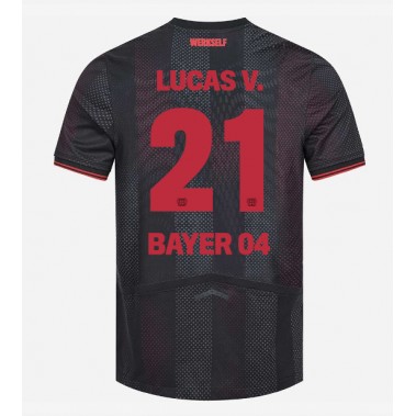Bayer Leverkusen Lucas Vazquez #21 Koszulka Podstawowa 2025-26 Krótki Rękaw Bayer Leverkusen Lucas Vazquez #21 Koszulka Podstawowa 2025-26 Krótki Rękaw
