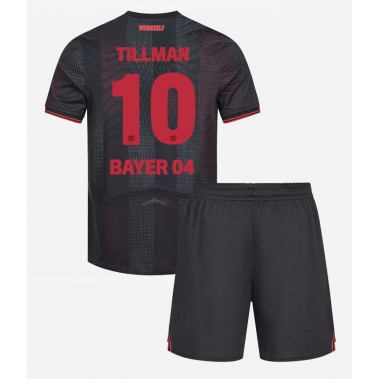 Bayer Leverkusen Malik Tillman #10 Koszulka Podstawowa dzieci 2025-26 Krótki Rękaw (+ krótkie spodenki) Bayer Leverkusen Malik Tillman #10 Koszulka Podstawowa dzieci 2025-26 Krótki Rękaw (+ krótkie spodenki)