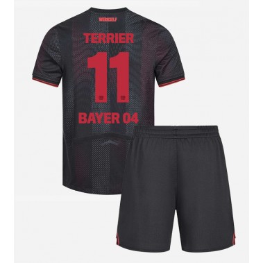 Bayer Leverkusen Martin Terrier #11 Koszulka Podstawowa dzieci 2025-26 Krótki Rękaw (+ krótkie spodenki) Bayer Leverkusen Martin Terrier #11 Koszulka Podstawowa dzieci 2025-26 Krótki Rękaw (+ krótkie spodenki)