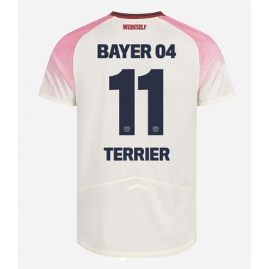 Bayer Leverkusen Martin Terrier #11 Koszulka Wyjazdowa 2025-26 Krótki Rękaw Bayer Leverkusen Martin Terrier #11 Koszulka Wyjazdowa 2025-26 Krótki Rękaw