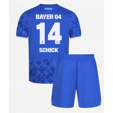 Bayer Leverkusen Patrik Schick #14 Koszulka Trzecia dzieci 2025-26 Krótki Rękaw (+ krótkie spodenki) Bayer Leverkusen Patrik Schick #14 Koszulka Trzecia dzieci 2025-26 Krótki Rękaw (+ krótkie spodenki)