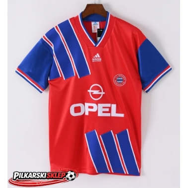 Bayern Munich 1993-1995 Koszulka Retro Podstawowa Krótki Rękaw
