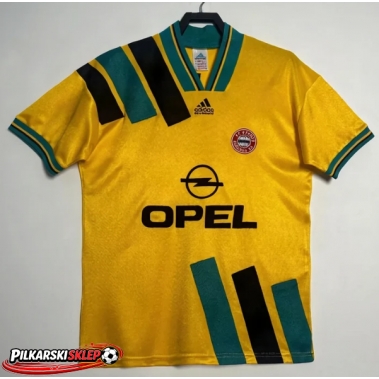 Bayern Munich 1993-1995 Koszulka Retro Wyjazdowa Krótki Rękaw