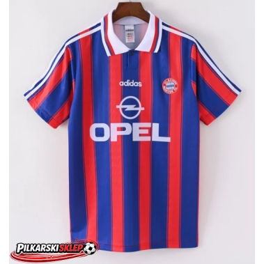 Bayern Munich 1995-1997 Koszulka Retro Podstawowa Krótki Rękaw
