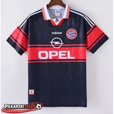 Bayern Munich 1997-1999 Koszulka Retro Podstawowa Krótki Rękaw