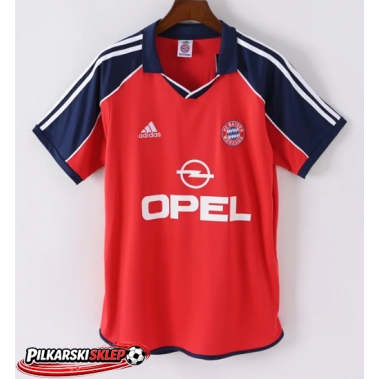 Bayern Munich 2000-2001 Koszulka Retro Podstawowa Krótki Rękaw