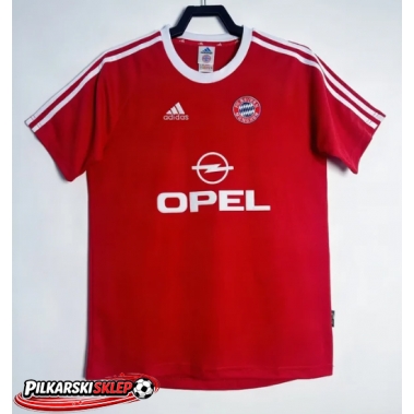 Bayern Munich 2001-2002 UEFA Koszulka Retro Podstawowa Krótki Rękaw