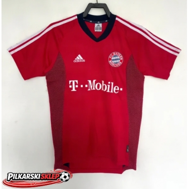 Bayern Munich 2002-2003 Koszulka Retro Podstawowa Krótki Rękaw