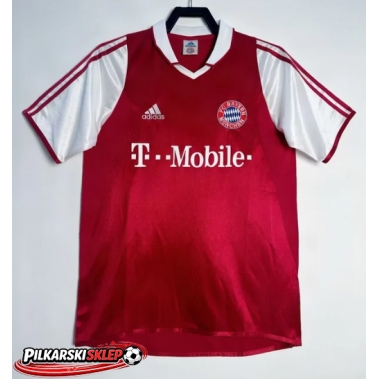 Bayern Munich 2003-2004 Koszulka Retro Podstawowa Krótki Rękaw