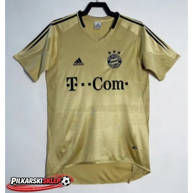 Bayern Munich 2003-2004 Koszulka Retro Wyjazdowa Krótki Rękaw