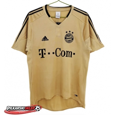 Bayern Munich 2004-2005 Koszulka Retro Wyjazdowa Krótki Rękaw