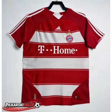 Bayern Munich 2007-2008 Koszulka Retro Podstawowa Krótki Rękaw
