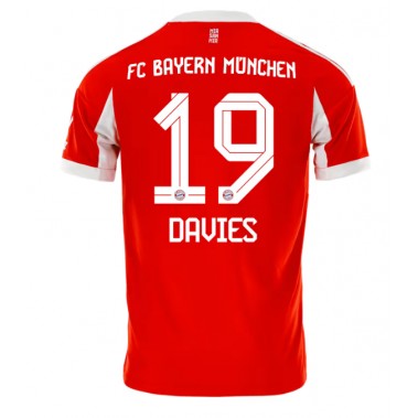 Bayern Munich Alphonso Davies #19 Koszulka Podstawowa 2025-26 Krótki Rękaw Bayern Munich Alphonso Davies #19 Koszulka Podstawowa 2025-26 Krótki Rękaw