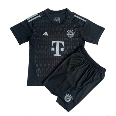 Bayern Munich Bramkarskie Koszulka Wyjazdowa dzieci 2023-24 Krótki Rękaw (+ krótkie spodenki)