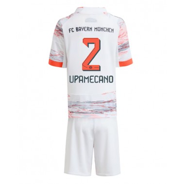 Bayern Munich Dayot Upamecano #2 Koszulka Wyjazdowa dzieci 2025-26 Krótki Rękaw (+ krótkie spodenki) Bayern Munich Dayot Upamecano #2 Koszulka Wyjazdowa dzieci 2025-26 Krótki Rękaw (+ krótkie spodenki)