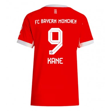 Bayern Munich Harry Kane #9 Koszulka Podstawowa damskie 2025-26 Krótki Rękaw Bayern Munich Harry Kane #9 Koszulka Podstawowa damskie 2025-26 Krótki Rękaw