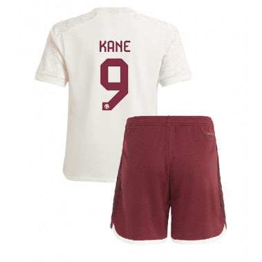 Bayern Munich Harry Kane #9 Koszulka Trzecia dzieci 2023-24 Krótki Rękaw (+ krótkie spodenki)