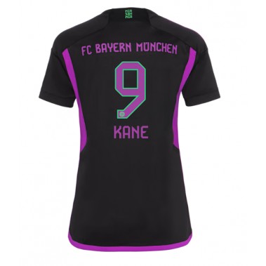 Bayern Munich Harry Kane #9 Koszulka Wyjazdowa damskie 2023-24 Krótki Rękaw