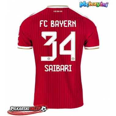 Bayern Munich Ismael Saibari #34 Koszulka Podstawowa 2026-27 Krótki Rękaw