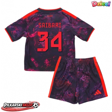 Bayern Munich Ismael Saibari #34 Koszulka Trzecia dzieci 2026-27 Krótki Rękaw (+ krótkie spodenki)