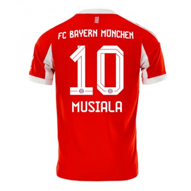 Bayern Munich Jamal Musiala #10 Koszulka Podstawowa 2025-26 Krótki Rękaw Bayern Munich Jamal Musiala #10 Koszulka Podstawowa 2025-26 Krótki Rękaw
