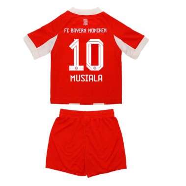 Bayern Munich Jamal Musiala #10 Koszulka Podstawowa dzieci 2025-26 Krótki Rękaw (+ krótkie spodenki) Bayern Munich Jamal Musiala #10 Koszulka Podstawowa dzieci 2025-26 Krótki Rękaw (+ krótkie spodenki)
