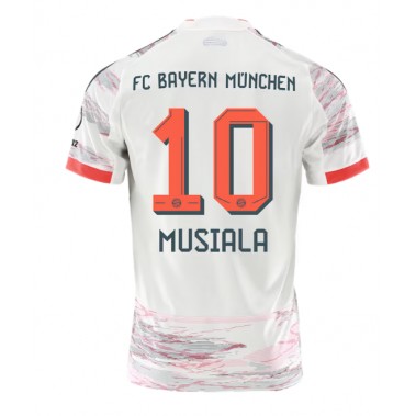 Bayern Munich Jamal Musiala #10 Koszulka Wyjazdowa 2025-26 Krótki Rękaw Bayern Munich Jamal Musiala #10 Koszulka Wyjazdowa 2025-26 Krótki Rękaw