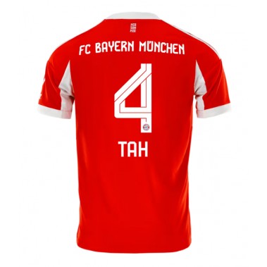 Bayern Munich Jonathan Tah #4 Koszulka Podstawowa 2025-26 Krótki Rękaw