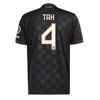 Bayern Munich Jonathan Tah #4 Koszulka Trzecia 2025-26 Krótki Rękaw Bayern Munich Jonathan Tah #4 Koszulka Trzecia 2025-26 Krótki Rękaw