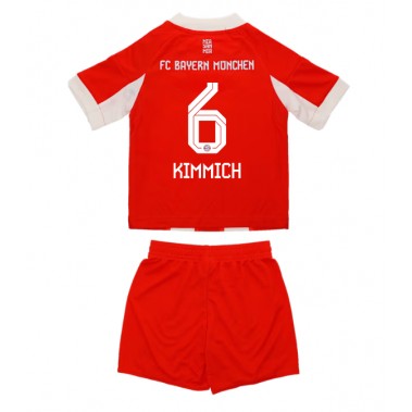 Bayern Munich Joshua Kimmich #6 Koszulka Podstawowa dzieci 2025-26 Krótki Rękaw (+ krótkie spodenki) Bayern Munich Joshua Kimmich #6 Koszulka Podstawowa dzieci 2025-26 Krótki Rękaw (+ krótkie spodenki)