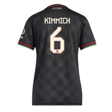 Bayern Munich Joshua Kimmich #6 Koszulka Trzecia damskie 2025-26 Krótki Rękaw Bayern Munich Joshua Kimmich #6 Koszulka Trzecia damskie 2025-26 Krótki Rękaw