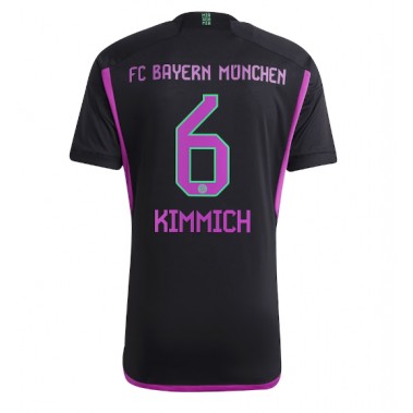 Bayern Munich Joshua Kimmich #6 Koszulka Wyjazdowa 2023-24 Krótki Rękaw