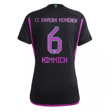 Bayern Munich Joshua Kimmich #6 Koszulka Wyjazdowa damskie 2023-24 Krótki Rękaw