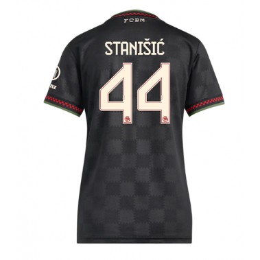 Bayern Munich Josip Stanisic #44 Koszulka Trzecia damskie 2025-26 Krótki Rękaw Bayern Munich Josip Stanisic #44 Koszulka Trzecia damskie 2025-26 Krótki Rękaw