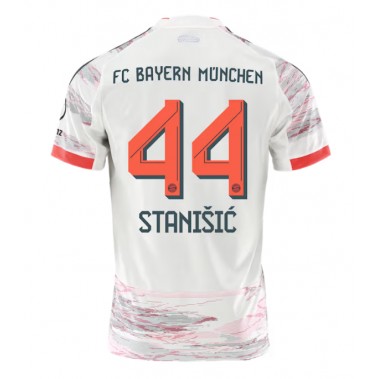 Bayern Munich Josip Stanisic #44 Koszulka Wyjazdowa 2025-26 Krótki Rękaw Bayern Munich Josip Stanisic #44 Koszulka Wyjazdowa 2025-26 Krótki Rękaw